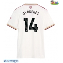 Arsenal Viktor Gyokeres #14 Tredjedrakt Dame 2025-26 Kortermet